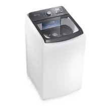 Lavadora de Roupas Electrolux LEE15 14,5Kg com Cesto Inox e Jet&Clean Branco