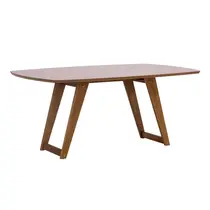 Mesa de Jantar Herval MH 5341 110X190cm Amêndoa