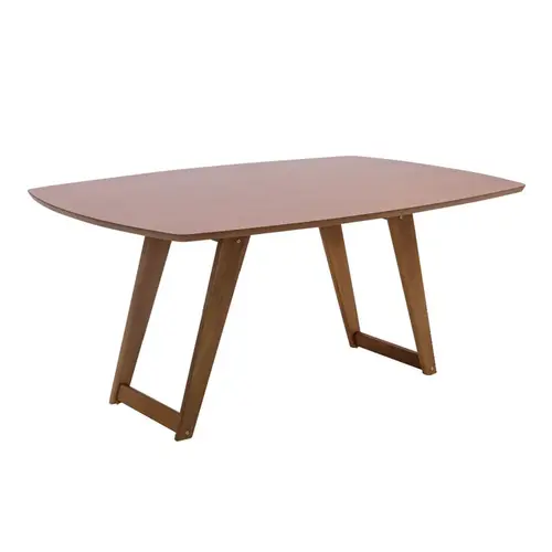 Mesa de Jantar Herval MH 5341 110X220cm Amêndoa