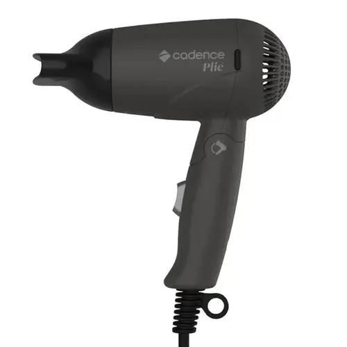 Secador de Cabelo Cadence Plié sec190 1200W Preto - Bivolt