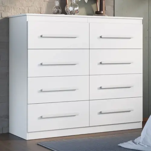 Cômoda 8 Gavetas 100% MDF Doripel Arizona Plus