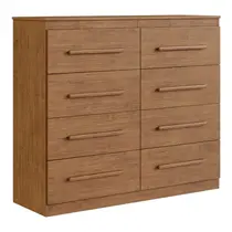 Cômoda 8 Gavetas 100% MDF Doripel Arizona Plus