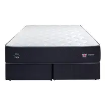 Cama Box King Herval C1929 Idea 193x203X75cm Molas Maxspring - Preto