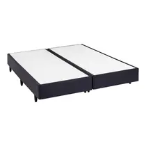 Base para Cama Box Queen Herval Idea Diamante 158x198x43cm - Preto