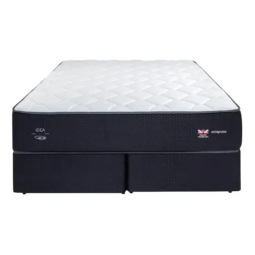 Cama Box King Herval C1929 Idea 193x203X75cm Molas Maxspring - Preto