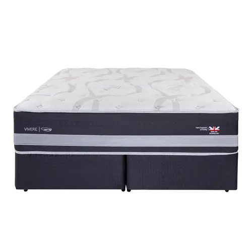 Cama Box King Herval C1939 Idea 193x203X76cm Molas Maxspring - Preto