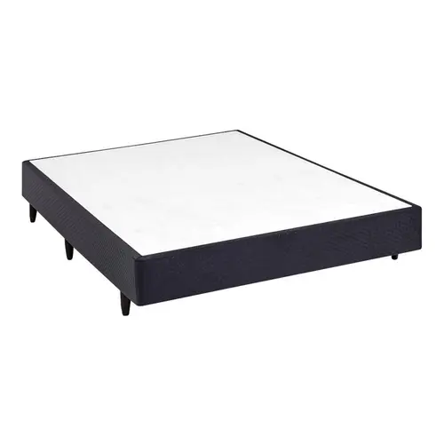 Base para Cama Box Casal Herval Idea Diamante 138x188x43cm - Preto