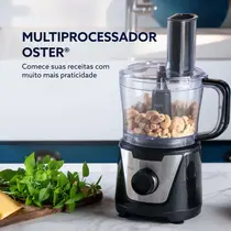 Multiprocessador Oster OMPR680 3 em 1 com 2 Velocidades 300W Preto