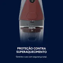 Aspirador de Pó Vertical Oster Stick OASP610 2 em 1 600W Cinza/vermelho