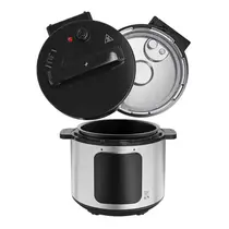 Panela de Pressão Elétrica Oster OPAN930 5,7 Litros Preto/Inox