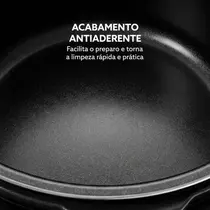 Panela de Pressão Elétrica Oster OPAN930 5,7 Litros Preto/Inox