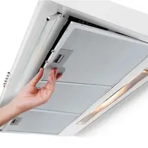 Depurador de Ar Electrolux DE80B 80cm 165W com 3 Velocidades Branco