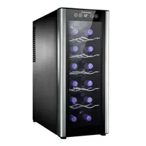 Adega Electrolux ACB12 12 Garrafas Preto