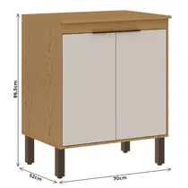 Balcão para Cooktop 2 Portas Genialflex Madalena