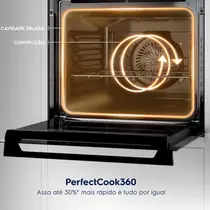 Forno de Embutir Electrolux Expert OE8EW 80 Litros Cinza Metalizado