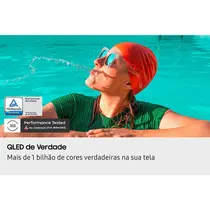 Smart TV 4K 43” Samsung QLED Full HD QN43Q5F Processador Hyper Real com Canais Gratuitos HDR 2 HDMI 1 USB