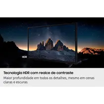 Smart TV 4K 43” Samsung QLED Full HD QN43Q5F Processador Hyper Real com Canais Gratuitos HDR 2 HDMI 1 USB