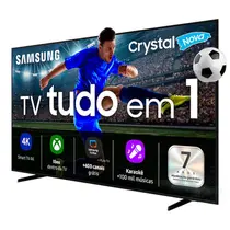 Smart TV 4K 85” Samsung Crystal UHD U8600F Xbox Cloud Gaming com Canais Gratuitos HDR 3 HDMI 1 USB