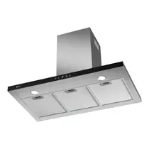 Coifa de Parede 90cm Fischer Infinity com Controle por Gesto - Inox