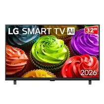 Smart TV 32” LG LED HD 32LB650BPSA WebOS 26 com Bluetooth HDR10 2 HDMI 1 USB