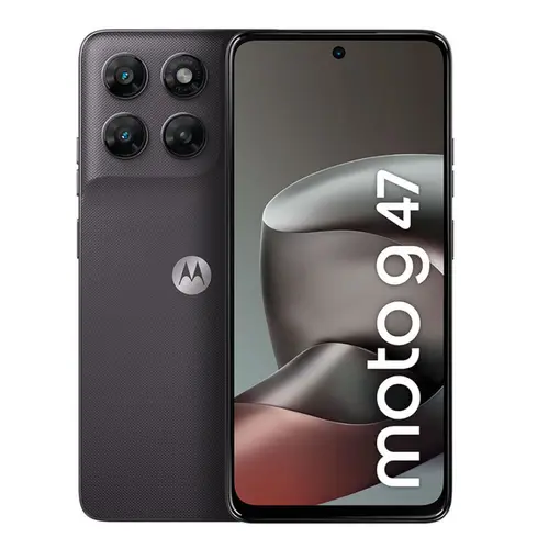 Smartphone Motorola Moto G47 5G 256GB 4GB RAM 8 GB RAM Boost Inteligente Câmera Dupla + Frontal 32MP Tela 6.7” - Grafite