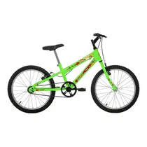 Bicicleta Aro 20 Free Action Joy Freio V-Brake - Verde Kawasaki