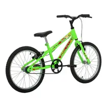 Bicicleta Aro 20 Free Action Joy Freio V-Brake - Verde Kawasaki