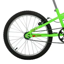 Bicicleta Aro 20 Free Action Joy Freio V-Brake - Verde Kawasaki