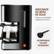 Cafeteira Elétrica Mondial C-43-20X-SI 550W Preto/Inox