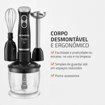 Mixer Mondial M-18-BI 3 em 1 500W Preto