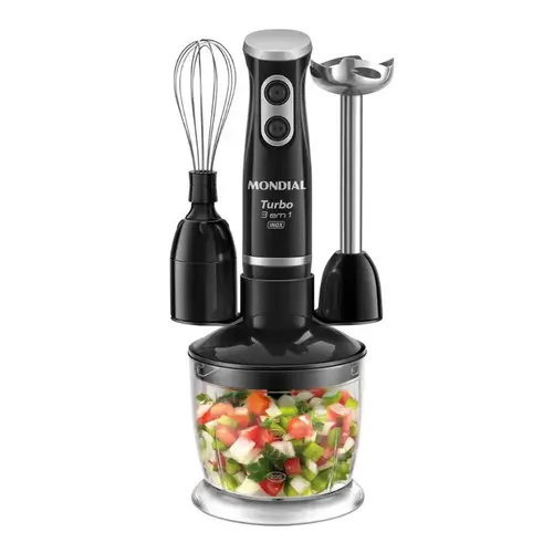 Mixer Mondial M-18-BI 3 em 1 500W Preto