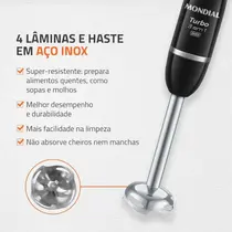 Mixer Mondial M-18-BI 3 em 1 500W Preto