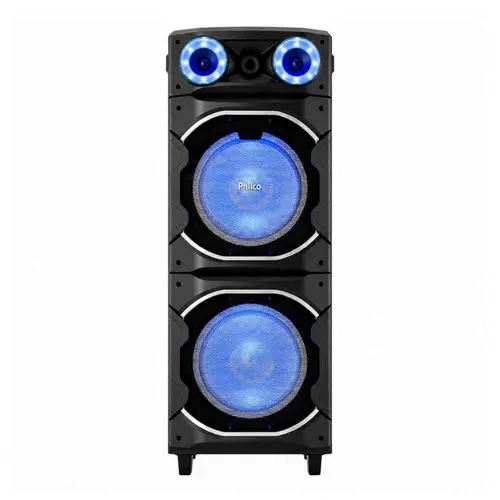 Caixa de Som Philco PCX26000 2600W com Bluetooth - Preto