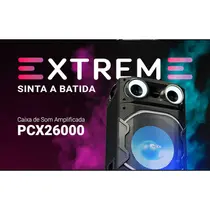 Caixa de Som Philco PCX26000 2600W com Bluetooth - Preto