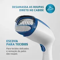 Passadeira a Vapor Portátil Mondial VP-09 Branco/Azul