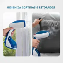 Passadeira a Vapor Portátil Mondial VP-09 Branco/Azul
