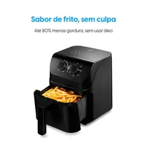 Fritadeira Air Fryer Elgin Daily Fry AF42G 4,2 Litros 1400W Preto