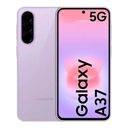 Smartphone Samsung Galaxy A37 5G 256GB 8GB RAM Câmera Tripla + Frontal de 12MP Tela 6,7” - Violeta