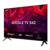 Smart TV 50” Semp Full HD 50S42 LED Bluetooth com Google TV HDR 2 HDMI 1 USB