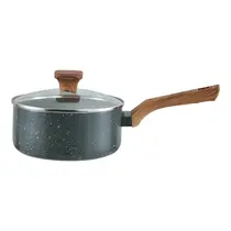 Jogo de Panelas Mimo Style 10 Peças Prati Cook Antiaderente Granito