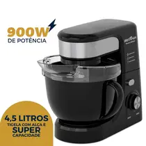 Batedeira Planetária Britânia BBP900A 900W 12 Velocidades e 4,5 Litros Preto