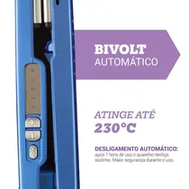 Prancha Philco PPR05A Titanium Power Azul - Bivolt