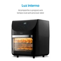 Fritadeira Air Fryer Elgin Family Oven Fry 4 EM 1 12 Litros 1900W Preto