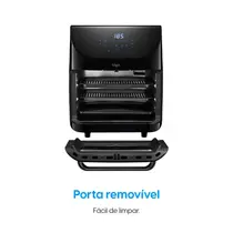Fritadeira Air Fryer Elgin Family Oven Fry 4 EM 1 12 Litros 1900W Preto