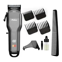 Cortador de Cabelo Philco 10W PCR07 Cromado - Bivolt