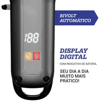 Cortador de Cabelo Philco 10W PCR07 Cromado - Bivolt