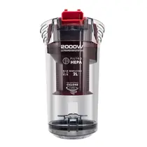 Aspirador de Pó Vertical Philco PAS4000V Power Clean 2000W Preto/Vermelho